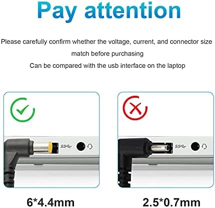 19.5V 90W Adapter Laptop Charger Replacement for Sony Vaio PCG-3J1L VPCCW21FX VGN-CR240E VPCF236FM PCG-61A14L PCGA-AC19V10 VGP-AC19V10 VPCEH11FX SVE14118FXW VGN-A PCG-GRX VGN-AR Sony Bravia