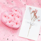 Birthday Gifts for Women Self Care Gifts Get Well Soon Gifts, Rose Relaxing Spa Gifts Basket Care Package w/ Luxury Flannel Blanket, Unique Christmas Gifts for Mom Her Friend Sister Wife Grandma