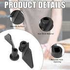 4Pcs Bread Maker Mixing Paddle, Stainless Steel Bread Blade for Cuisinart Bread Maker Machine, Bread Making Accessories for Kbs Bread Machine Paddle Replacement for Most Breadmaker Machine Fit