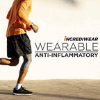 Incrediwear Knee Sleeve – Knee Braces for Knee Pain, Joint Pain Relief, Swelling, Inflammation Relief, and Circulation, Knee Support for Women and Men, Fits 12”-14” Above Kneecap (Red, Medium)