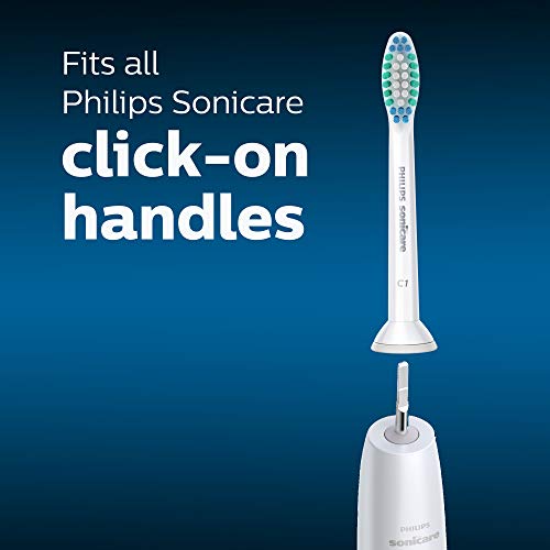 Philips Sonicare SimplyClean (C1) Replacement Toothbrush Heads, 4 Pack, HX6014/65