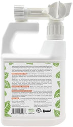 Mighty Mint 32oz Peppermint Bug Control Natural Lawn Yard Spray for Fleas, Ticks, Mosquitos, Ants, and Other Insects
