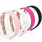 Headbands for Women Non Slip Trendy Valentine's Day Headbands for Women's Hair 1 inch Wide Cute Headbands for Girls, Pink Head Bands Elastic Hair Bands for Women's Hair Fashion Women Hair Accessories