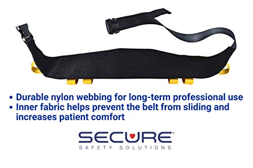 Secure XL Gait Belt with Handles and Quick Release Buckle - Caregiver Standing Assist Aid - Bariatric Gait Belts and Transfer Belts for Seniors, Stand Assist Patient Lift Aid for Elderly, Nurses, PT