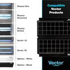 Catchmaster Vector Trap Replacement Glue Boards, 15 & 30 Watt UV Light Fly Traps Indoor For Home, Sticky Gnat Traps for House Indoor, UV Lamp Insect & Mosquito Killer Refill, Adhesive Bug Light Boards