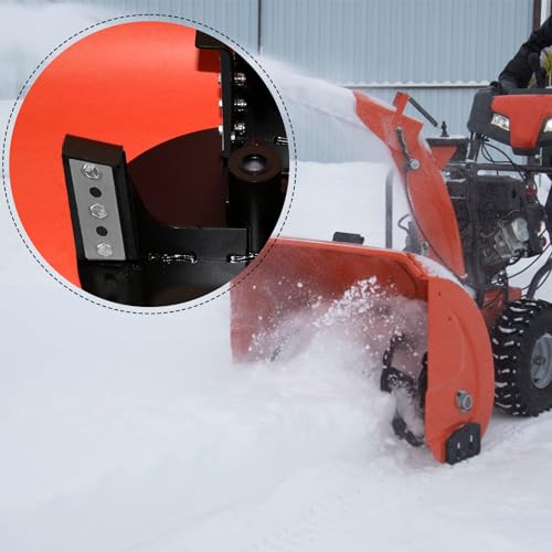 NNG 3/8” Snow Blower Impeller Modification Kit, 3 Pack Rubber Blade Snow Blower Universal for Modifies 2-Stage Machine