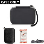 Case Compatible with HP Sprocket Portable 2x3/ Select 2.3x3.4/ 2nd Edition Printer, Travel Carrying Organizer Holder Fits for Zink Photo Paper, USB Cable and More Accessories - Black (Box Only)