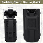 Tourniquet Holder, Molle Tourniquet Holder for Duty Belt, Tourniquet Kit Compatible with CAT Tourniquet Gen 7 or Older, Fits Molle Equipment, Police Gear, Duty, and Utility Belts