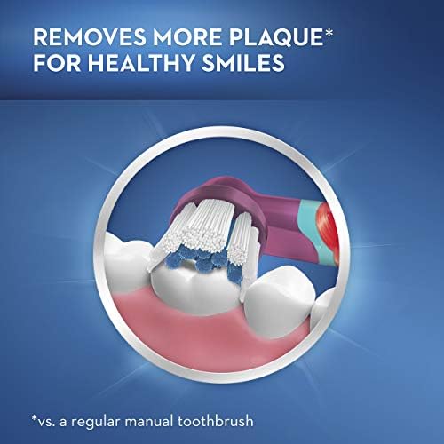 Oral-B Kids Extra Soft Replacement Brush Heads featuring Disney Princesses, Ages 3+, 2 count