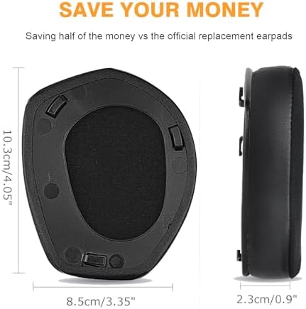 RS175/HDR175/TR175 Replacement Ear Pads Cooling Gel RS 175 Earpads, Upgrade Ear Cushions Parts Compatible with Sennheiser RS175/RS185/RS195/RS165, HDR175/HDR185/HDR195/HDR165/TR175/TR185 Headphones