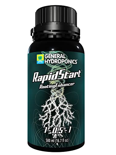 General Hydroponics RapidStart, Plant Food, 1-0.5-1, 500 mL.