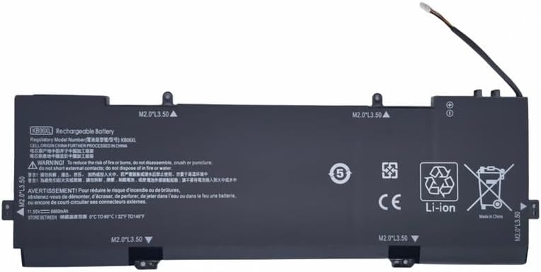 New KB06XL Replacement Laptop Battery Compatible with HP X360 15-BL002XX Series Z6K96EA Z6K97EA Z6K99EA Z6L00EA Z6L01EA Z6L02EA HSTNN-DB7R TPN-Q179 11.55V 79.2Wh