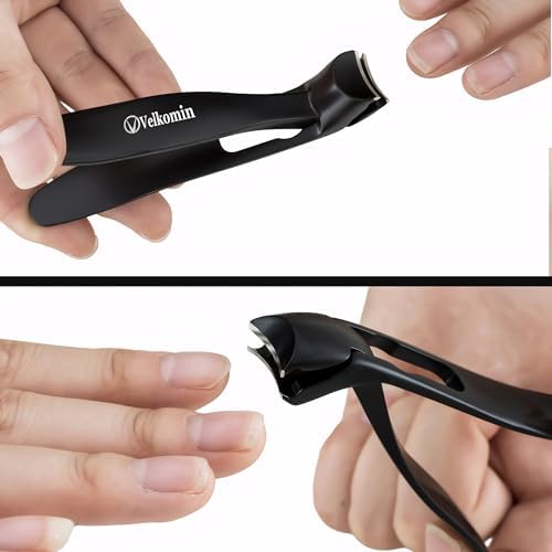 Long Handle Toenail Clippers for Seniors - Angled Head, Ultra-Sharp and Durable Large Toenail Clippers Cutters Trimmers, Stocking Stuffers for Men Women, 18-Month Replacement Warranty!