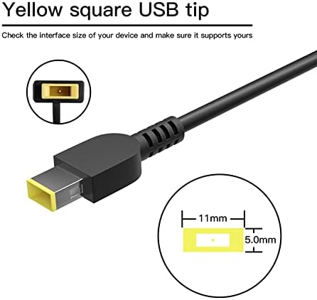 170W 20V 8.5A Laptop Charger Replacement for Lenovo Thinkpad P50 P51 P52 P53 P70 P71 P73 W540 W541 T540P P15 P17 P15V P15G T15G T15P P1 Power Adapter Supply Cord
