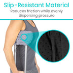 Vive Sheepskin Crutch Pads & Hand Grips for Adults, Kids, Crutches, Armpits - Accessories Knee Scooter Foot Injuries Pillow for 5ft Medical 6 feet Youth Padding Arm Underarm Folding Walking Crutches