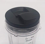 2piece Replacement Parts Spout Lid For Auto-iQ Nutri Ninja BL2012/BL2013/BL480/BL480D/481/482/486/487/487A/488W/490/491/492/492W/640/642/642W/642Z/680A/682NN100/NN100A/NN101/NN102 (2)
