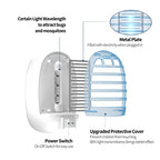 Flying Bug Zapper Indoor, Electronic Insect Killer, Mosquitoes Trap with Blue Lights for Living Room, Home, Kitchen, Bedroom, Baby Room, Office
