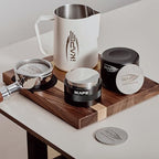54mm Espresso Dosing Funnel and Puck Screen Set, Magnetic Espresso Dosing Ring, Reusable Stainless Steel 53mm Coffee Filter Compatible with Breville 54MM Portafilter Espresso Machine Accessories