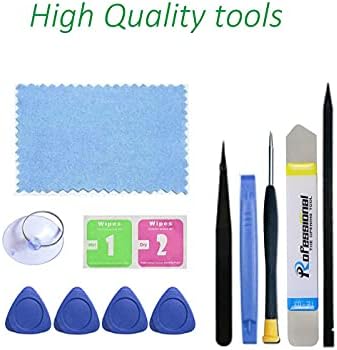 for iPad 9 9th Gen 2021 iPad 10.2" Touch Screen Digitizer Replacement A2602 A2603 A2604 A2605 Front Glass Assembly with Home Button+Adhesive+Toolkit