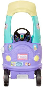 Little Tikes Bluey Grannies Car Coupe with 2 Accessories, Bluey Foot-to-Floor Ride-On, for Boys and Girls Ages 1.5-5 Years