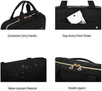 BAGSMART Large Toiletry Bag Travel Bag with Hanging Hook, Water-resistant Makeup Cosmetic Bag Travel Organizer for Accessories, Shampoo, Full Sized Container, Toiletries