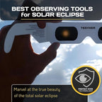 Tesyker Solar Eclipse Glasses, 6 Pack Paper Solar Eclipse Glasses for Safety Solar Eclipse Viewing, ISO 12312-2 Certified For Direct Sun Observation, AAS-Approved