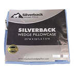 Silverback Wedge Pillow 7.5" Wedge Pillow Cover 100% Egyptian Cotton Replacement Pillow Case, Fits Our 25"W x 26"L x 7.5"H Pillow Wedge, Fit for Wedges Up to 27.5"W x 27.5"L x 8"H