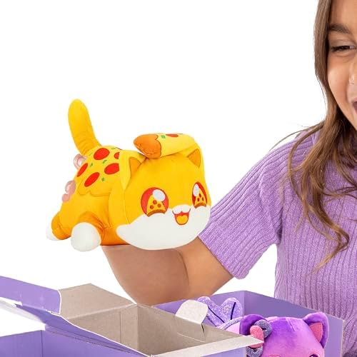 Aphmau 6” MeeMeow Plush 3-Pack, Friends Surprise Box That Includes 2 Friends Plush + 1 Exclusive Mystery Plush, Official Merch