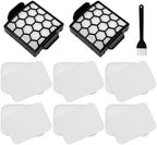 VIEWALL Filters Replacement for Shark Pet ZU102 Pet Pro ZU60 ZU62 Swivel Pro ZU51 NV151 NV150 CU50WM Pet Plus NV251 NV255 Navigator Upright Vacuum, Part 1238FT60 1239FT60