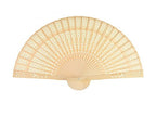 FORSUN Sandalwood Fan (Set of 50 pcs) - Baby Shower Gifts & Wedding Favors&Birthday Gifts&Christmas Gift