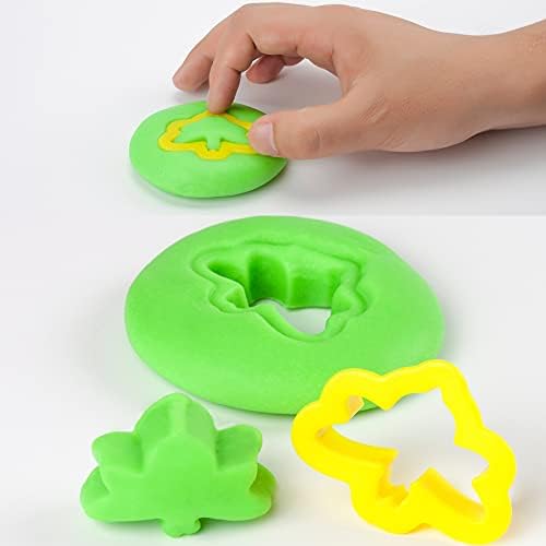 Play Dough Tools Set for Girls Boys - 25pc Playdough Accessories Kit with Animal Molds, Cutters, Rollers, Scissors, Rolling Pins - Creative Kids Toys Gift for Toddlers Ages 2 3 4 Year Old