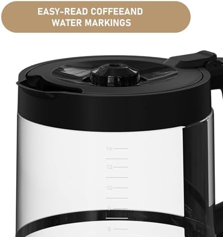 14-Cup DCM201 Coffee Maker Carafe Coffee Pot Replacement Compatible with Ninja DCM201, DCM201CP, DCM201BK Programmable XL 14-Cup PRO Coffee Maker