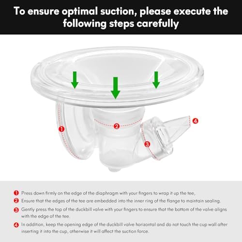 S9/S12 Baby CaraCups Wearable Milk Collection for 99.9% Separable Electric Breast Pumps, Hands Free Milk Collector Cup Set, Compatible with Spectra, Medela, Lansinoh, Accessories Replacement (24 mm)