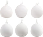 Hallmark Disney Tim Burton's The Nightmare Before Christmas Jack Skellington Heads Mini Christmas Ornaments, Shatterproof, Set of 6