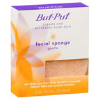 Buf-Puf Gentle Facial Sponge, Dermatologist Developed, Removes Deep Down Dirt & Makeup That Causes Breakouts and Blackheads, Reusable, Exfoliating, 3 Count