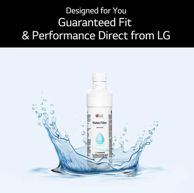 LG LT1000P2 6-Month / 200 Gallon Refrigerator Replacement Water Filter, 2 Count & Plink Washer and Dishwasher Freshener and Cleaner, Prevents Residue, Removes Odors in Kitchen
