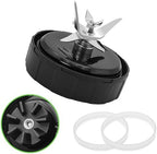 [New Model]SS101 Replacement Blade for Ninja Blender Accessories, 7-Fins Blender Blade Compatible with Nutri Ninja Foodi Power Blender SS150,SS151,SS300,SS350,SS351,CO351B,SS100,SS101,SS101C,SS101TGT