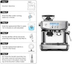 12-Pack Charcoal Water Filters Compatible with Breville BWF100 Machines, Breville Espresso Machine Water Filter Replacement