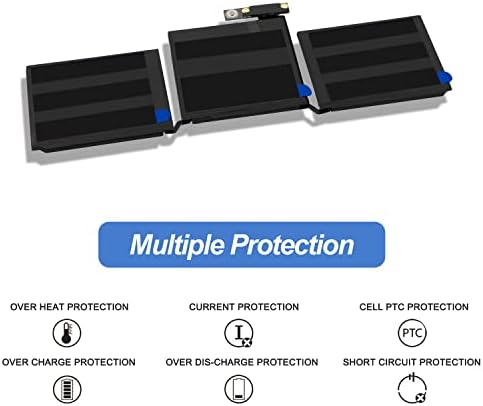 ANTIEE A2159 A2289 A2338 Battery Replacement, A2171 Battery for MacBook Pro 13-Inch 2019 2020 (M1) EMC 3301 3456 3578 MUHN2 MUHP2 MUHQ2 MUHR2 MXK62 MYDA2 MYD82 MYD92 MYDC2 MXK52 MXK32 MXK72