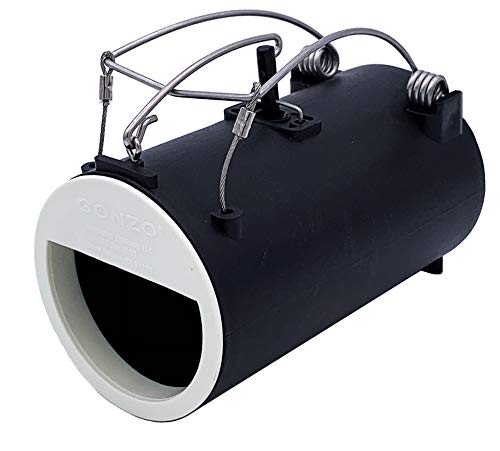 GONZO 5001 Dead-End Mole & Gopher Trap - The Ultimate Non-Poisonous Defense Against Burrowing Pests