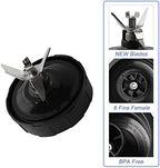 6-Fin Ninja Blender Blade Replacement parts Female Fins Blade Compatible with Ninja Auto iQ BL450 Blenders