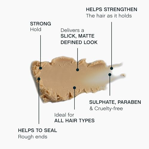 KEVIN.MURPHY ROUGH.RIDER Clay - Hair Strengthening Clay - For All Hair Types - Moldable Styling Clay - Sulphate Free Hair Care - 30 g / 1.1 oz