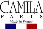 Camila Paris CP2900/2 French Hair Side Comb Small Rounded, White French Twist Hair Combs Decorative, Strong Hold Hair Clips for Women Bun Chignon Up-Do Styling Girls Hair Accessories, Made in France
