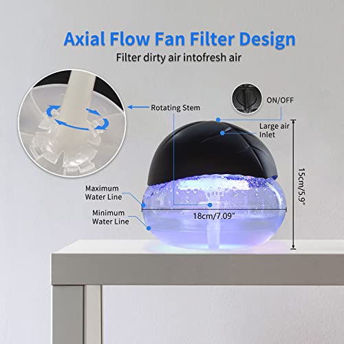 ap airpleasure air Washer Aroma Diffuser, Essential Oils Aroma Fresher for Home, Office, Bedroom, Warehouse, Gift(Black)