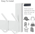 WEBI Over The Door Hooks for Hanging:Over The Door Towel Rack,Over Door Coat Hanger Over Door Coat Rack for Hanging Towels,Hats,Coats,Behind Back of Bathroom,Bronze