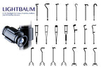 Ergoactives,LLC LightBaum- Adjustable LED Flashlight for Crutches, Canes, & Walkers, Helps Prevent Falls During Dark Hours, Perfect Illumination Allows Users to See at Night (Universal Tube Mount)