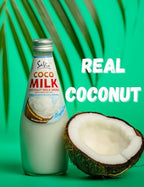 Savia - Coconut Milk Drink, Quality Coconut-Based Beverage, Made with Real Coconut Pulp & Natural, Delicious & Refreshing, Vegetarian, Gluten-Free(9.8oz, 12-Pack) (Horchata)