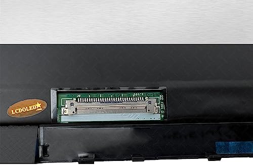 LCDOLED Replacement for HP Envy x360 13-bf 13t-bf 13-bf0000 13t-bf000 13-bf0xxx 13t-bf0xx 13.3 inches WUXGA IPS LCD Display Touch Screen Digitizer Assembly with Bezel 30Pin (1920x1200 Natural Silver)