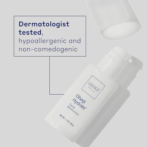 Obagi Hydrate Facial Moisturizer – Non-Comedogenic Intensely Hydrating All Day Moisturizer that Combats Dryness with Tara Seed Extract, Shea Butter & Avocado Oil