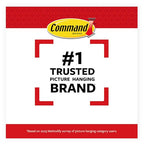 Command 10 lb Medium Picture Hanging Strips 16 Pairs (32 Command Strips), Damage Free Hanging Picture Hangers, No Tools Wall Hanging Strips for Home Decor, White Adhesive Strips